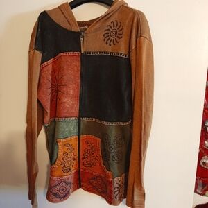 Kyber outerwear hoodie Womens large Rustic Adventure